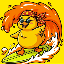 踏浪鸭